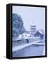 Toji Temple-null-Framed Stretched Canvas