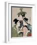 Tôjin, shishi, sumô, 1793-Kitagawa Utamaro-Framed Giclee Print