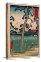 Tokaido Hidarifuji-Utagawa Hiroshige-Stretched Canvas