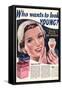 Tokalon, Wrinkles Face Skin Care Creams, UK, 1939-null-Framed Stretched Canvas