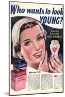 Tokalon, Wrinkles Face Skin Care Creams, UK, 1939-null-Mounted Giclee Print