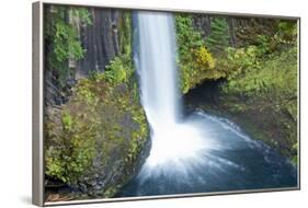 Toketee Falls, Autumn, Umpqua National Forest, Oregon, Usa-Michel Hersen-Framed Photographic Print