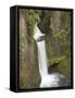 Toketee Falls in Douglas County, Oregon, USA-William Sutton-Framed Stretched Canvas