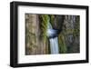 Toketee Falls runs over basalt columns in the Umpqua National Forest, Oregon, USA-Chuck Haney-Framed Photographic Print