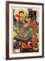 Toki Motosada, Hurling a Demon King, Thirty-Six Transformations-Yoshitoshi Tsukioka-Framed Giclee Print