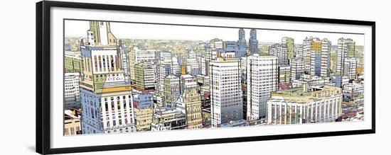 Tokio Disko-HR-FM-Framed Premium Giclee Print