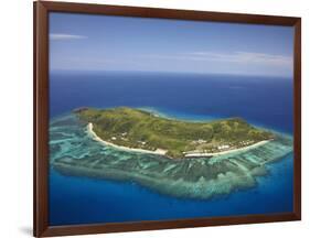 Tokoriki Island, Mamanuca Islands, Fiji-David Wall-Framed Photographic Print