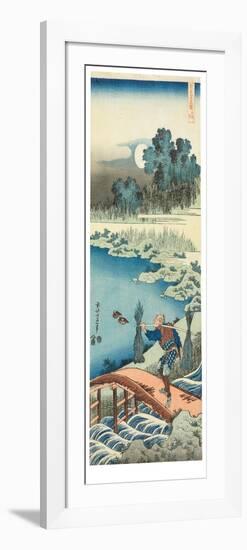 Tokusagari (Carrying Rushes), 1801-05-Katsushika Hokusai-Framed Giclee Print