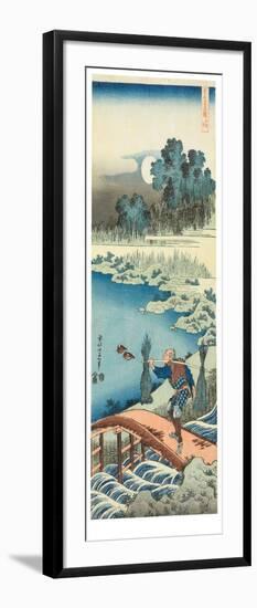 Tokusagari (Carrying Rushes), 1801-05-Katsushika Hokusai-Framed Giclee Print