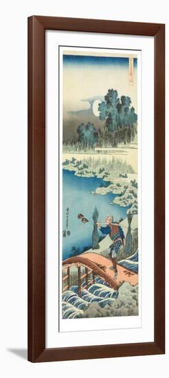 Tokusagari (Carrying Rushes), 1801-05-Katsushika Hokusai-Framed Giclee Print