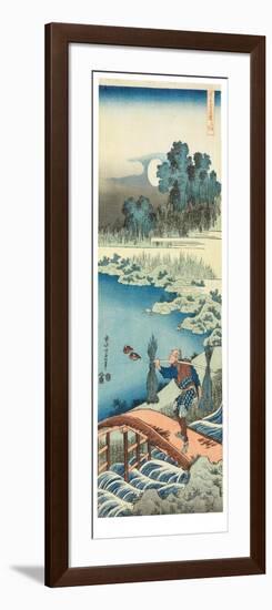 Tokusagari (Carrying Rushes), 1801-05-Katsushika Hokusai-Framed Giclee Print