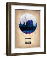 Tokyo Air Balloon-NaxArt-Framed Art Print