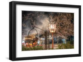 Tokyo Cherry Blossom Festival-null-Framed Art Print