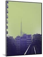 Tokyo City Ride-NaxArt-Mounted Art Print