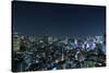 Tokyo Cityscape at Night-geargodz-Stretched Canvas