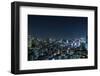 Tokyo Cityscape at Night-geargodz-Framed Photographic Print