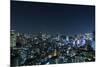 Tokyo Cityscape at Night-geargodz-Mounted Photographic Print