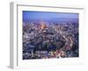 Tokyo Cityscape with Tokyo Tower.-SeanPavonePhoto-Framed Photographic Print