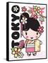 Tokyo Cutie-Joan Coleman-Framed Stretched Canvas