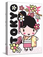 Tokyo Cutie-Joan Coleman-Stretched Canvas