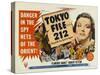 Tokyo File 212, UK Movie Poster, 1951-null-Stretched Canvas