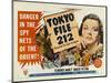 Tokyo File 212, UK Movie Poster, 1951-null-Mounted Art Print