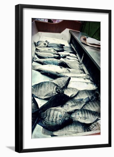 Tokyo Fish Market-null-Framed Photo