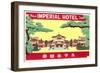 Tokyo Imperial Hotel-null-Framed Art Print