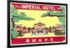 Tokyo Imperial Hotel-null-Framed Art Print