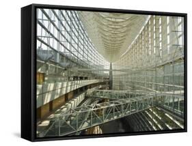 Tokyo International Forum Building, Marunouchi, Tokyo, Japan-Christian Kober-Framed Stretched Canvas