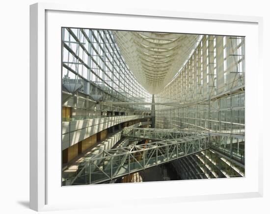 Tokyo International Forum Building, Marunouchi, Tokyo, Japan-Christian Kober-Framed Photographic Print