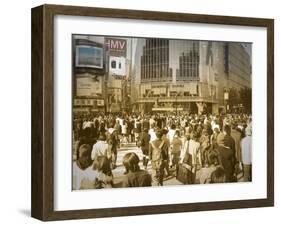 Tokyo Intersection-NaxArt-Framed Art Print