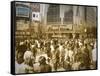 Tokyo Intersection-NaxArt-Framed Stretched Canvas