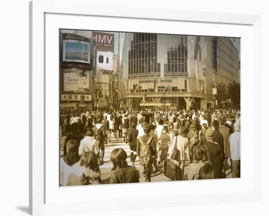 Tokyo Intersection-NaxArt-Framed Art Print