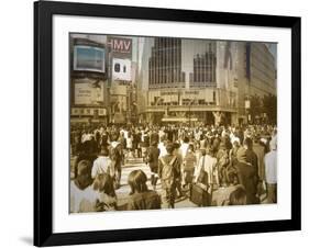 Tokyo Intersection-NaxArt-Framed Art Print