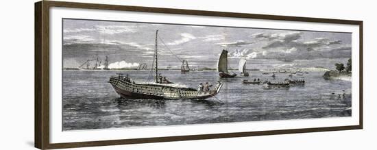 Tokyo Japan. 1858-null-Framed Giclee Print