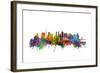 Tokyo Japan Skyline-Michael Tompsett-Framed Art Print