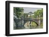 Tokyo, Japan. Traditional Imperial Gardens in Downtown-Bill Bachmann-Framed Photographic Print