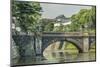 Tokyo, Japan. Traditional Imperial Gardens in Downtown-Bill Bachmann-Mounted Photographic Print