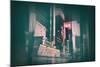 Tokyo Lights-NaxArt-Mounted Art Print