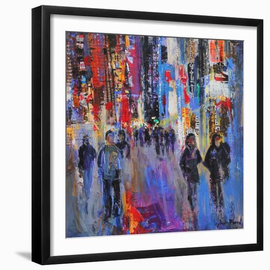 Tokyo Night-Sylvia Paul-Framed Giclee Print