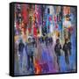 Tokyo Night-Sylvia Paul-Framed Stretched Canvas