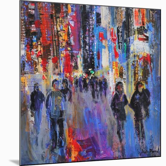 Tokyo Night-Sylvia Paul-Mounted Giclee Print