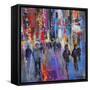 Tokyo Night-Sylvia Paul-Framed Stretched Canvas