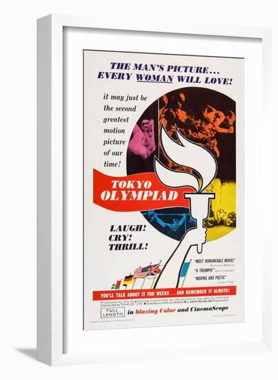 Tokyo Olympiad, (Aka Tokyo Orinpikku), 1965-null-Framed Art Print