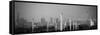 Tokyo Panorama-NaxArt-Framed Stretched Canvas