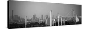 Tokyo Panorama-NaxArt-Stretched Canvas