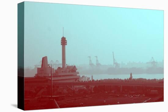 Tokyo Port-NaxArt-Stretched Canvas