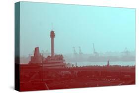 Tokyo Port-NaxArt-Stretched Canvas