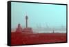 Tokyo Port-NaxArt-Framed Stretched Canvas